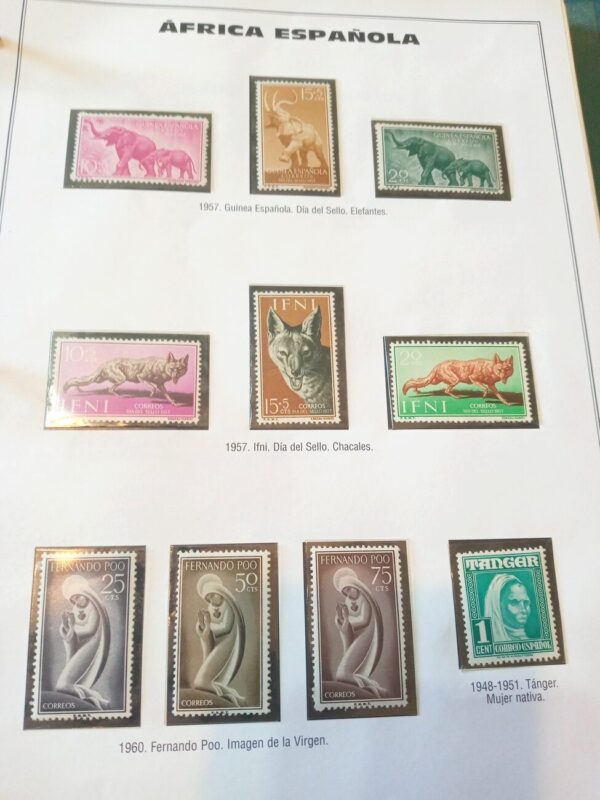 africa española sellos estampillas coleccion serie stamps filatelia philatelist venta compra canje