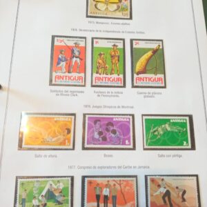 antigua estampillas sellos filatelia stamps mint philatelist philatelic coleccion series compra venta canje