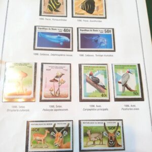 benin sellos estampillas stamps filatelia philatelist philatelic coleccion serie