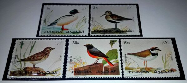 estampillas compra venta series aves birds stamps stamp filatelia philatelic emiratos arabes unidos