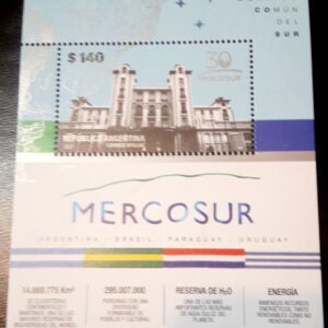 mercosur sellos argentina correo argentino estampillas filatelia philatelic philatelist stamps