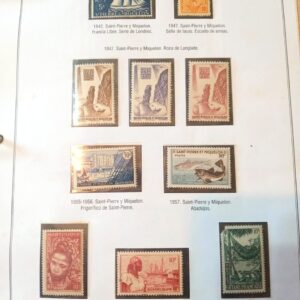america francesa sellos estampillas stamps filatelia philatelic philatelist coleccion comprar vender canje intercambios