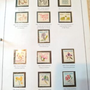 brasil sellos estampillas stamps filatelia philatelic philatelist coleccion comprar vender canje intercambios
