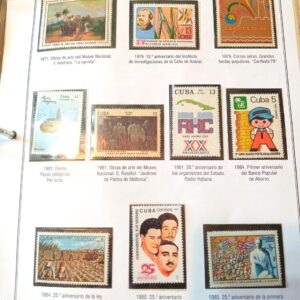 cuba sellos estampillas stamps filatelia philatelic philatelist coleccion comprar vender canje intercambios