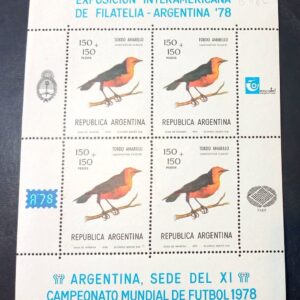 Bloque Exposición Interamericana de Filatelia "Argentina 78"