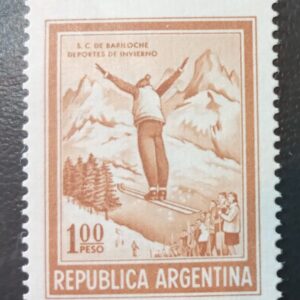 Estampilla Argentina Próceres y Riquezas Nacionales III 1970-1973