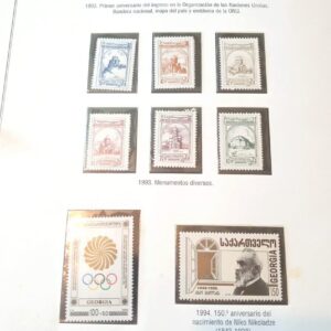 georgia sellos estampillas stamps filatelia philatelic philatelist coleccion comprar vender canje intercambios