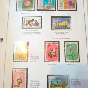 maldivas sellos estampillas stamps filatelia philatelic philatelist coleccion comprar vender canje intercambios