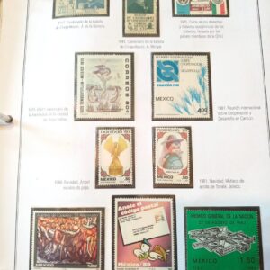 mexico sellos estampillas stamps filatelia philatelic philatelist coleccion comprar vender canje intercambios