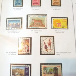 nepal sellos estampillas stamps filatelia philatelic philatelist coleccion comprar vender canje intercambios