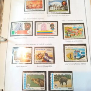 nicaragua sellos estampillas stamps filatelia philatelic philatelist coleccion comprar vender canje intercambios