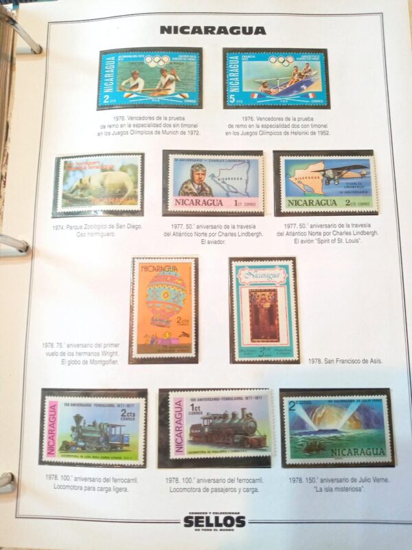 nicaragua sellos estampillas stamps filatelia philatelic philatelist coleccion comprar vender canje intercambios