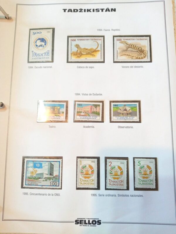 tadzakistan sellos estampillas stamps filatelia philatelic philatelist coleccion comprar vender canje intercambios