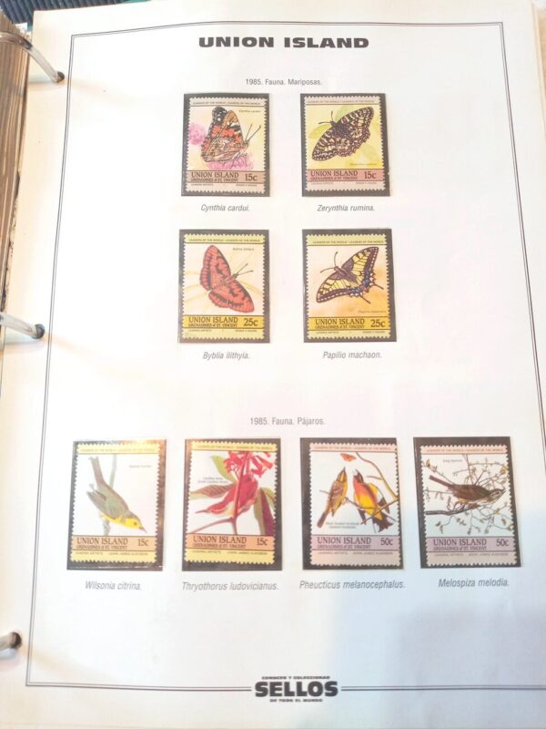 union island sellos estampillas stamps filatelia philatelic philatelist coleccion comprar vender canje intercambios