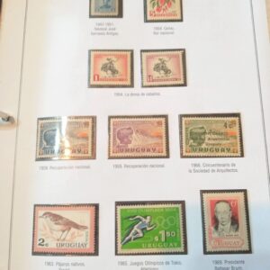 uruguay sellos estampillas stamps filatelia philatelic philatelist coleccion comprar vender canje intercambios