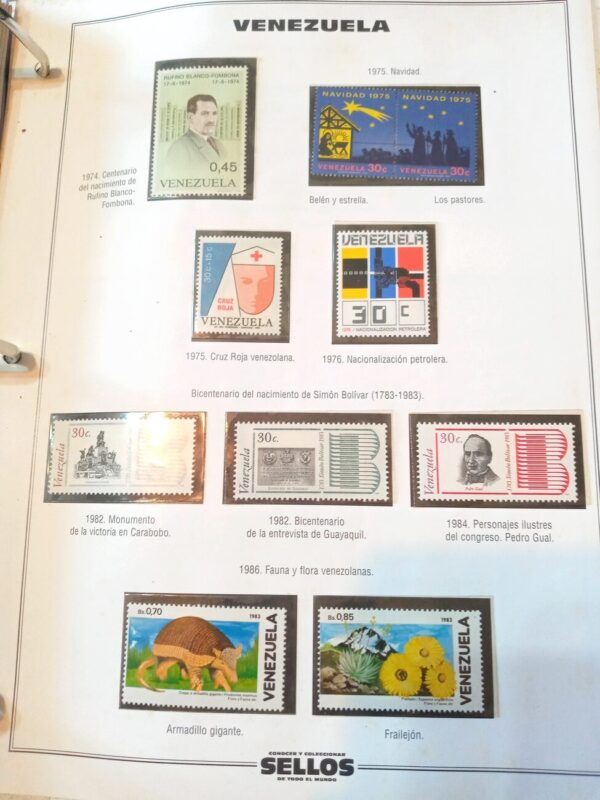venezuela sellos estampillas stamps filatelia philatelic philatelist coleccion comprar vender canje intercambios