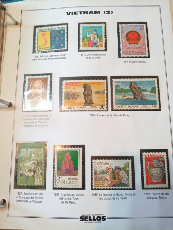 vietnam sellos estampillas stamps filatelia philatelic philatelist coleccion comprar vender canje intercambios