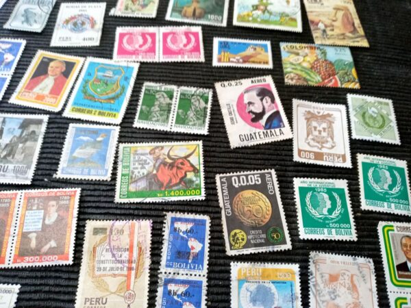 filatelia argentina chile peru bolivia guatemala lotes estampillas stamps philatelic vender comprar mercadofilatelia filatelico stampworld