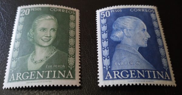 eva peron sellos estampillas filatelia argentina valores altos stamps philatelic philatelist