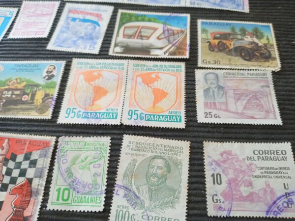filatelia argentina coleccion de estampillas sellos paraguay mercado mercadofilatelia vender comprar venta subastas