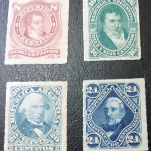 filatelia argentina rivadavia san martin velez sarsfield belgrano stamps vender comprar intercambios canje