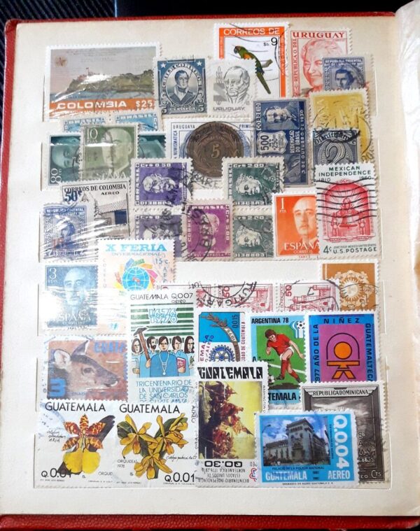 clasificador estampillas filatelia argentina mundial stamps filately sellos