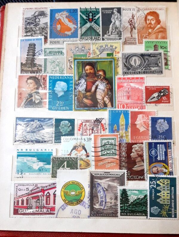 clasificador estampillas filatelia argentina mundial stamps filately sellos