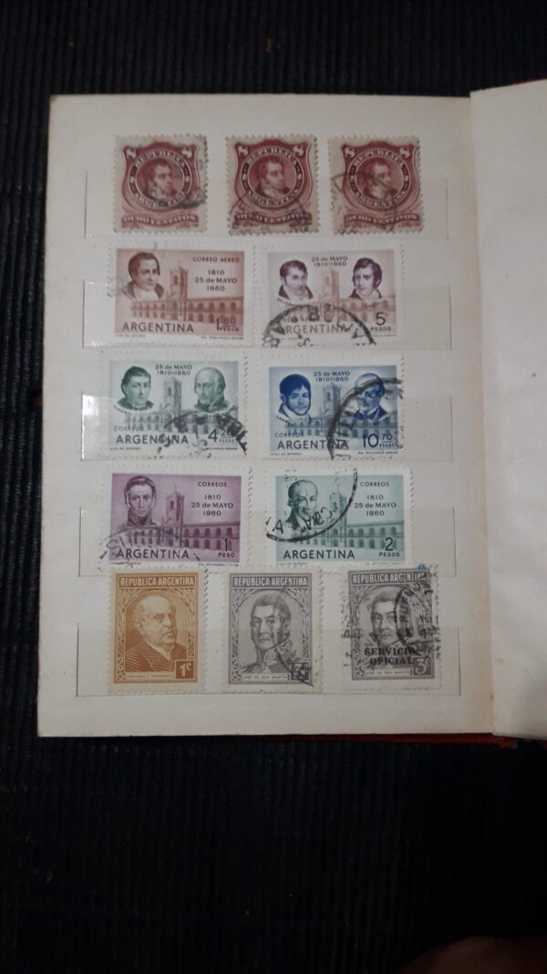 clasificador argentina estampillas antiguas antiguo coleccion sellos filatelia filatelico stamps philatelist mercado