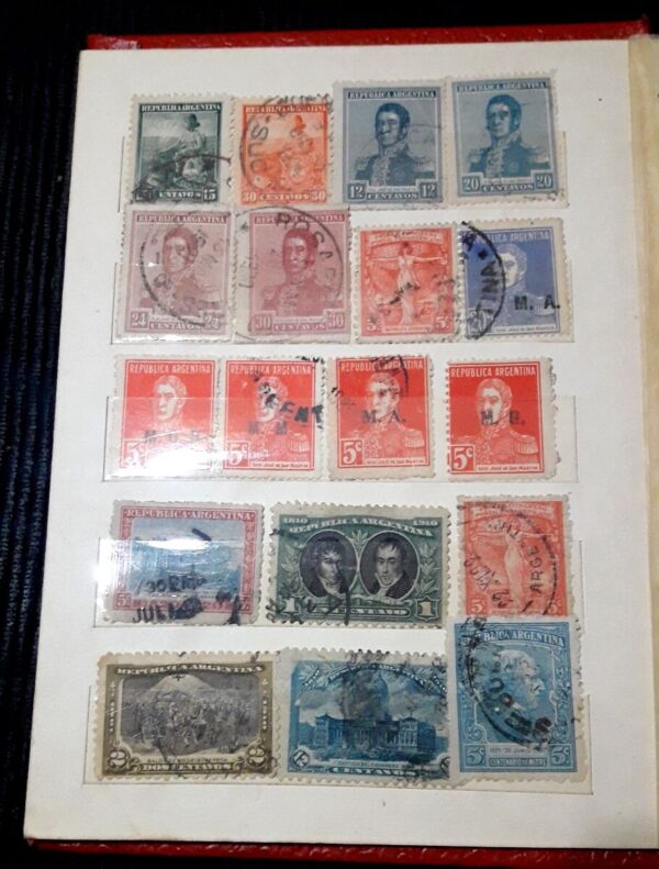 clasificador argentina estampillas antiguas antiguo coleccion sellos filatelia filatelico stamps philatelist mercado