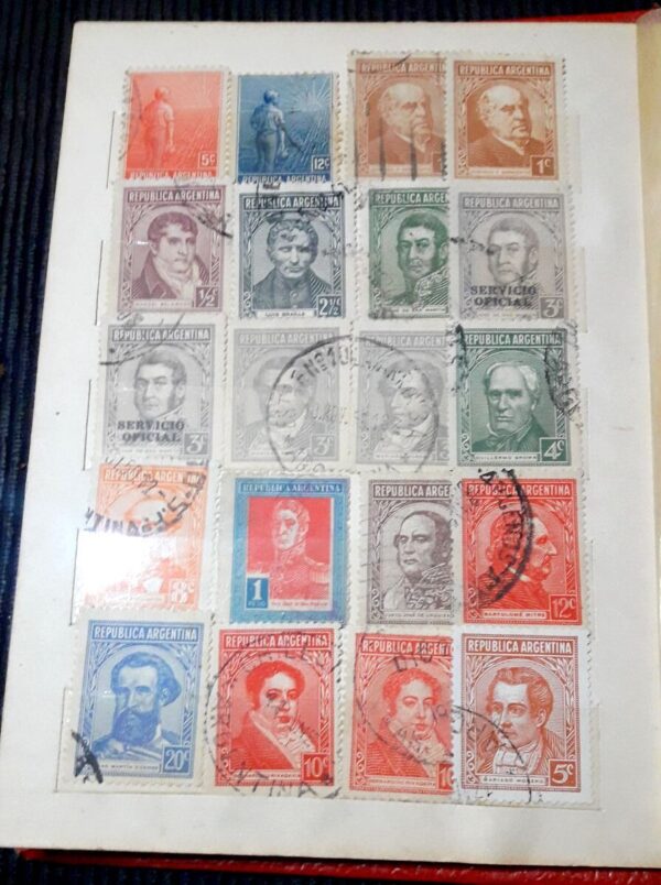 clasificador argentina estampillas antiguas antiguo coleccion sellos filatelia filatelico stamps philatelist mercado