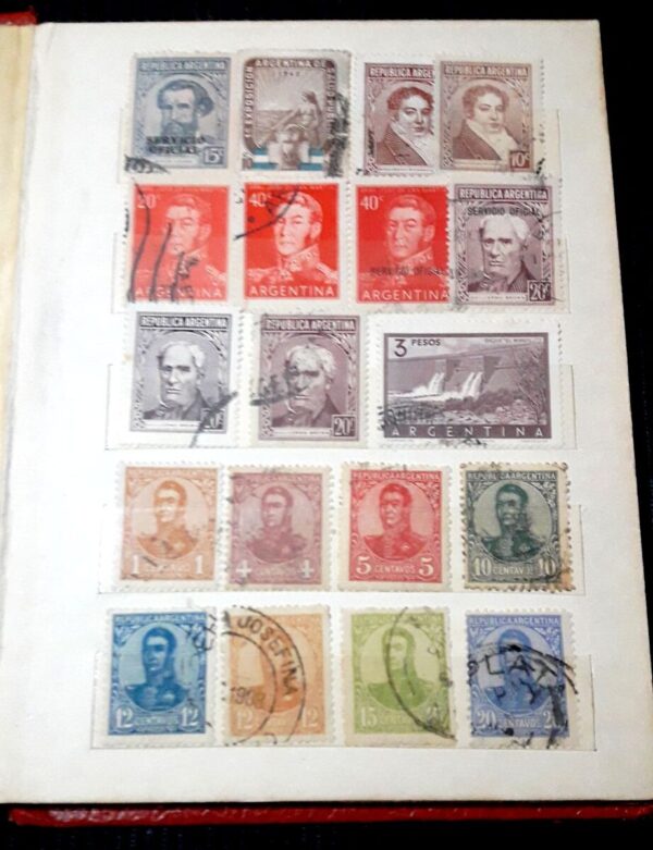 clasificador argentina estampillas antiguas antiguo coleccion sellos filatelia filatelico stamps philatelist mercado