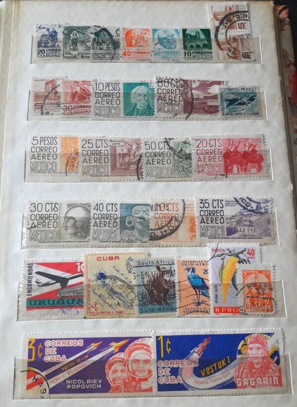 se vende clasificador estampillas sellos filatelia coleccion lote album philatelist philatelic stamps