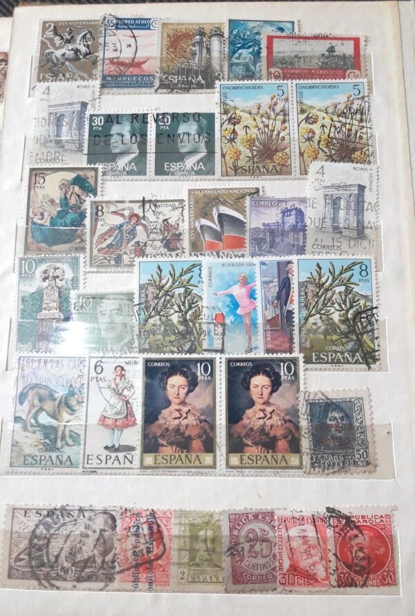 se vende clasificador estampillas sellos filatelia coleccion lote album philatelist philatelic stamps