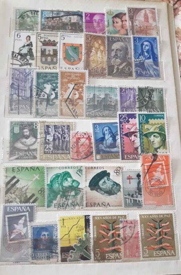 se vende clasificador estampillas sellos filatelia coleccion lote album philatelist philatelic stamps