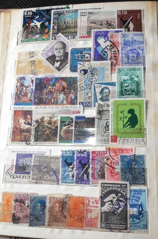 se vende clasificador estampillas sellos filatelia coleccion lote album philatelist philatelic stamps