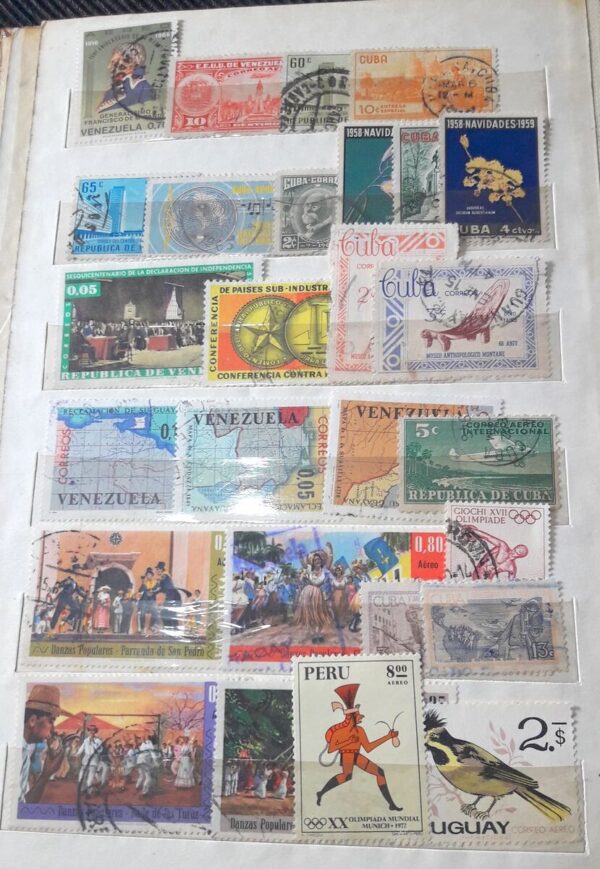 se vende clasificador estampillas sellos filatelia coleccion lote album philatelist philatelic stamps