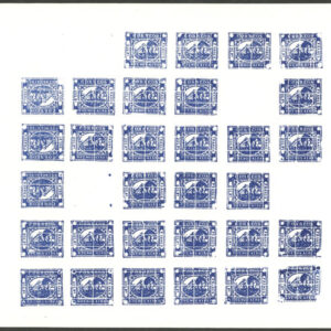 filatelia argentina m paley estampillas plancha, reimpresion sellos stamps philatelist