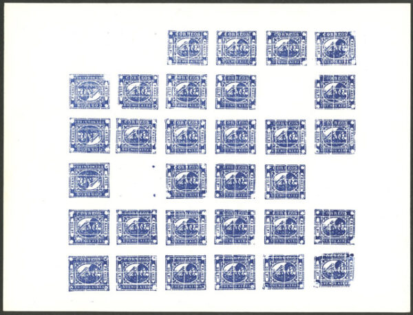 filatelia argentina m paley estampillas plancha, reimpresion sellos stamps philatelist