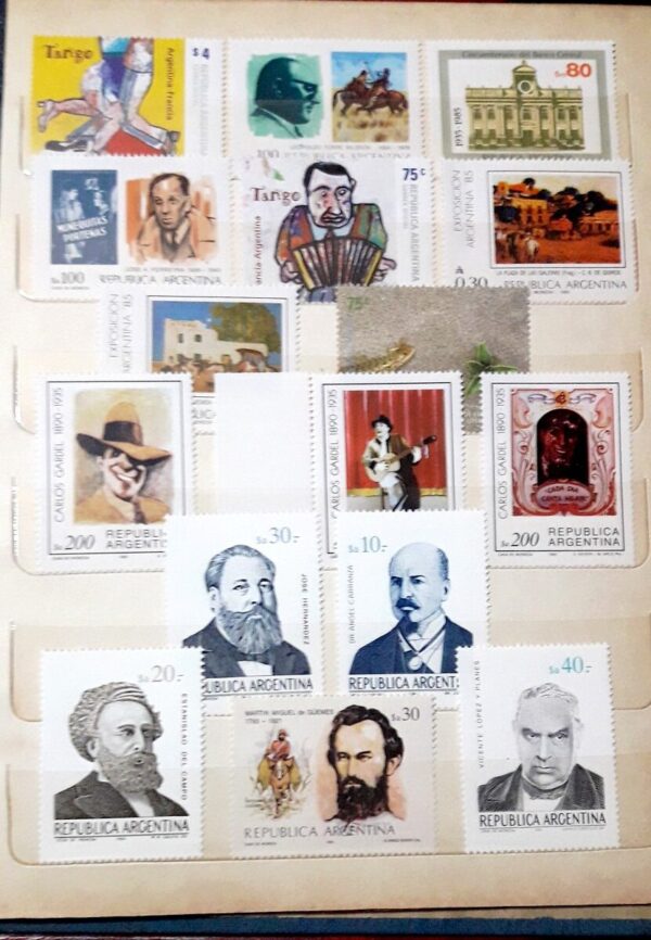 filatelia argentina clasificadores lotes coleccion estampillas stamps philately ofertas compra venta