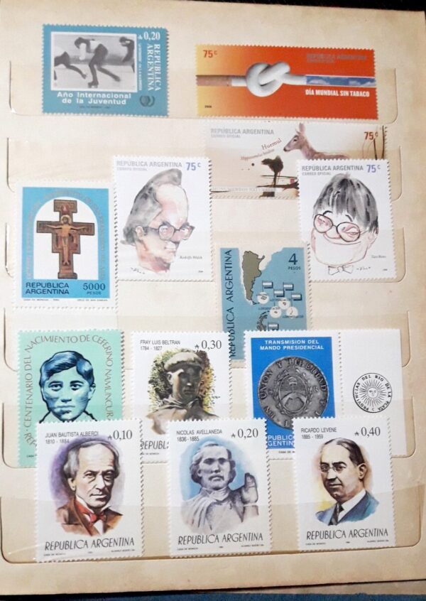 filatelia argentina clasificadores lotes coleccion estampillas stamps philately ofertas compra venta