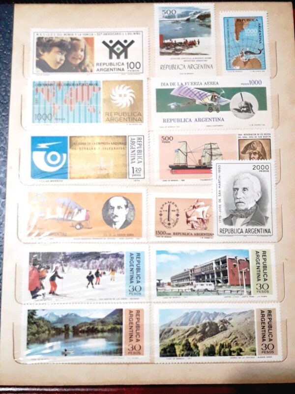 filatelia argentina clasificadores lotes coleccion estampillas stamps philately ofertas compra venta