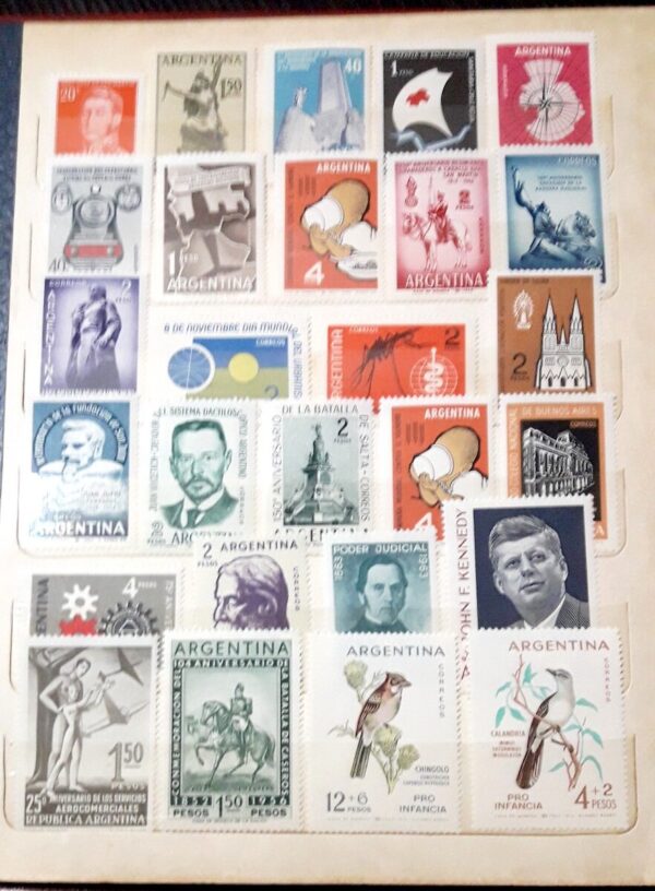 filatelia argentina clasificadores lotes coleccion estampillas stamps philately ofertas compra venta