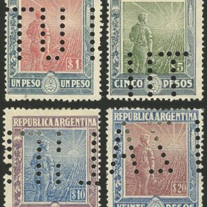 labrador filatelia argentina sellos estampillas perforados inutilizados stamps mercado filatelia