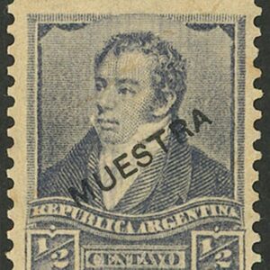 rivadavia estampilla muestra prueba sobrecarga sellos mercado filatelia stamps old philatelist
